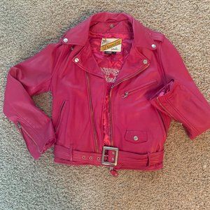 Schott NYC Perfecto Women's Lambskin Motorcycle Jacket